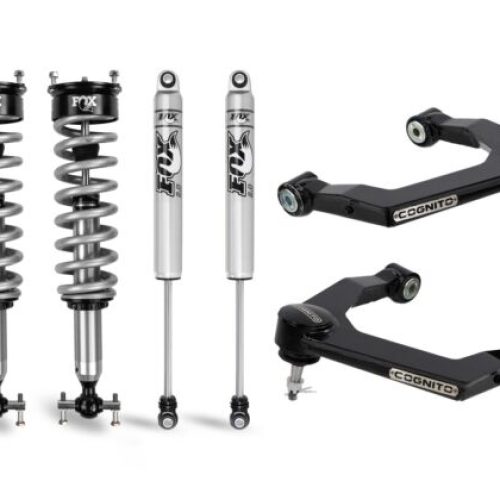 3-Inch Performance Ball Joint Leveling Kit With Fox PS Coilover 2.0 IFP Shocks for 19-24 Silverado/Sierra 1500 2WD/4WD
