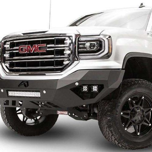 Fab Fours GS16-D3951-1 GMC Sierra 1500 2016-2018 Vengeance Front Bumper No Guard Sensor