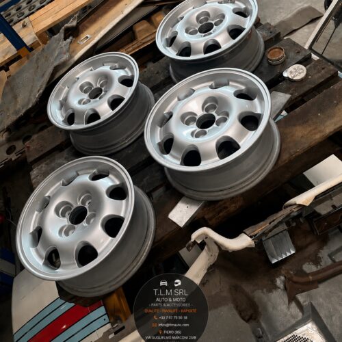 Jantes Speedline Cyclone 15″ d’origine Peugeot – Jeu de 4
