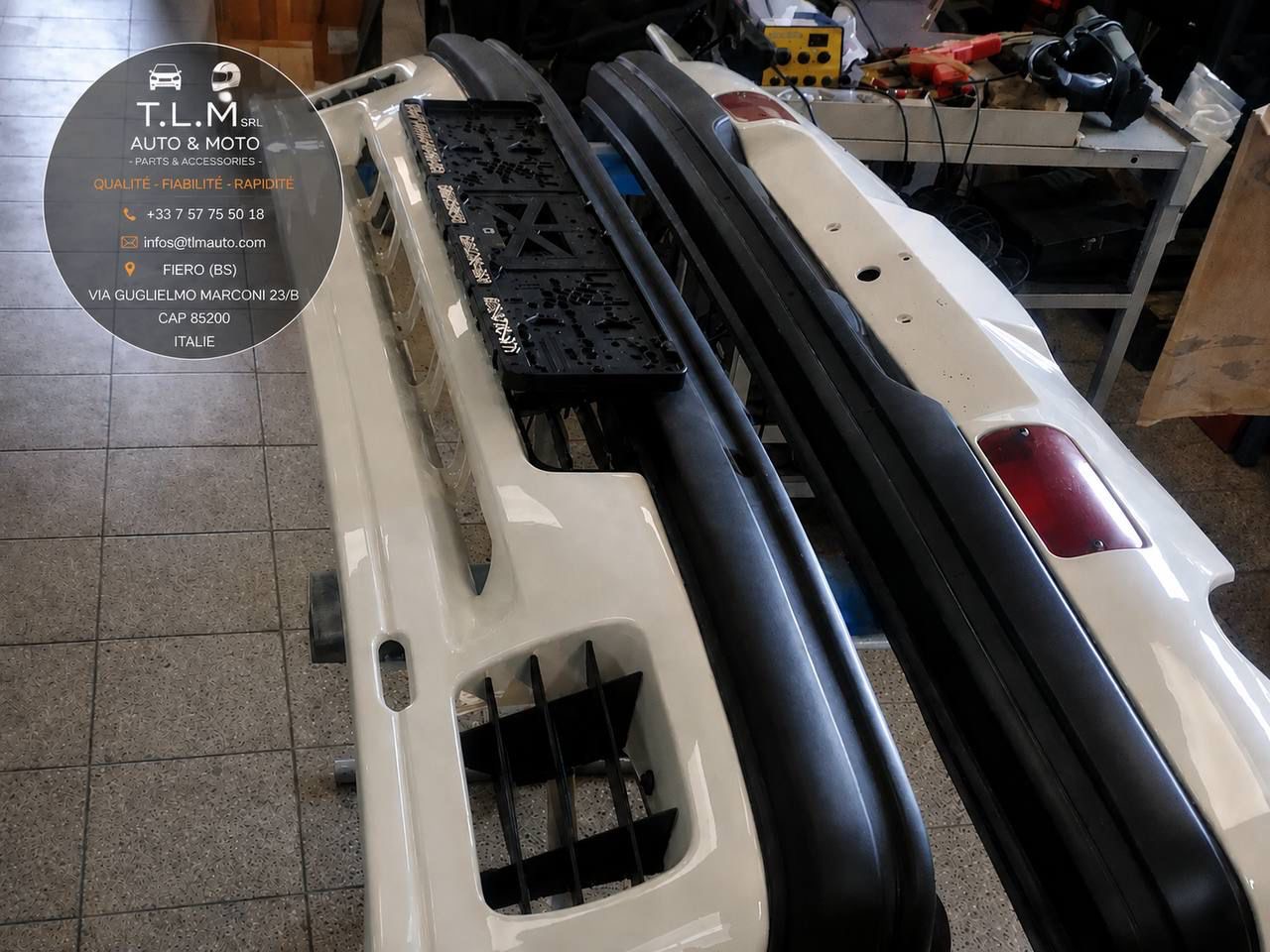 Para chicks avant + arrière Peugeot 205 GTI/CTI - Image 3