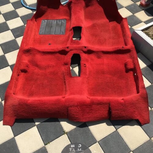 Moquette Rouge Peugeot 205